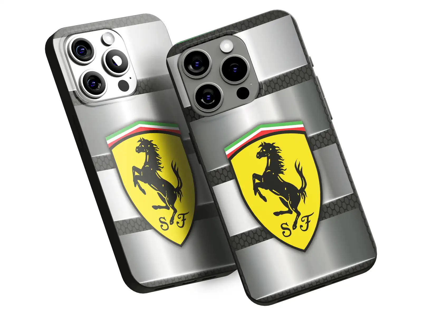 Ferrari Custodia Silicone Smartphone Tocco Minimal